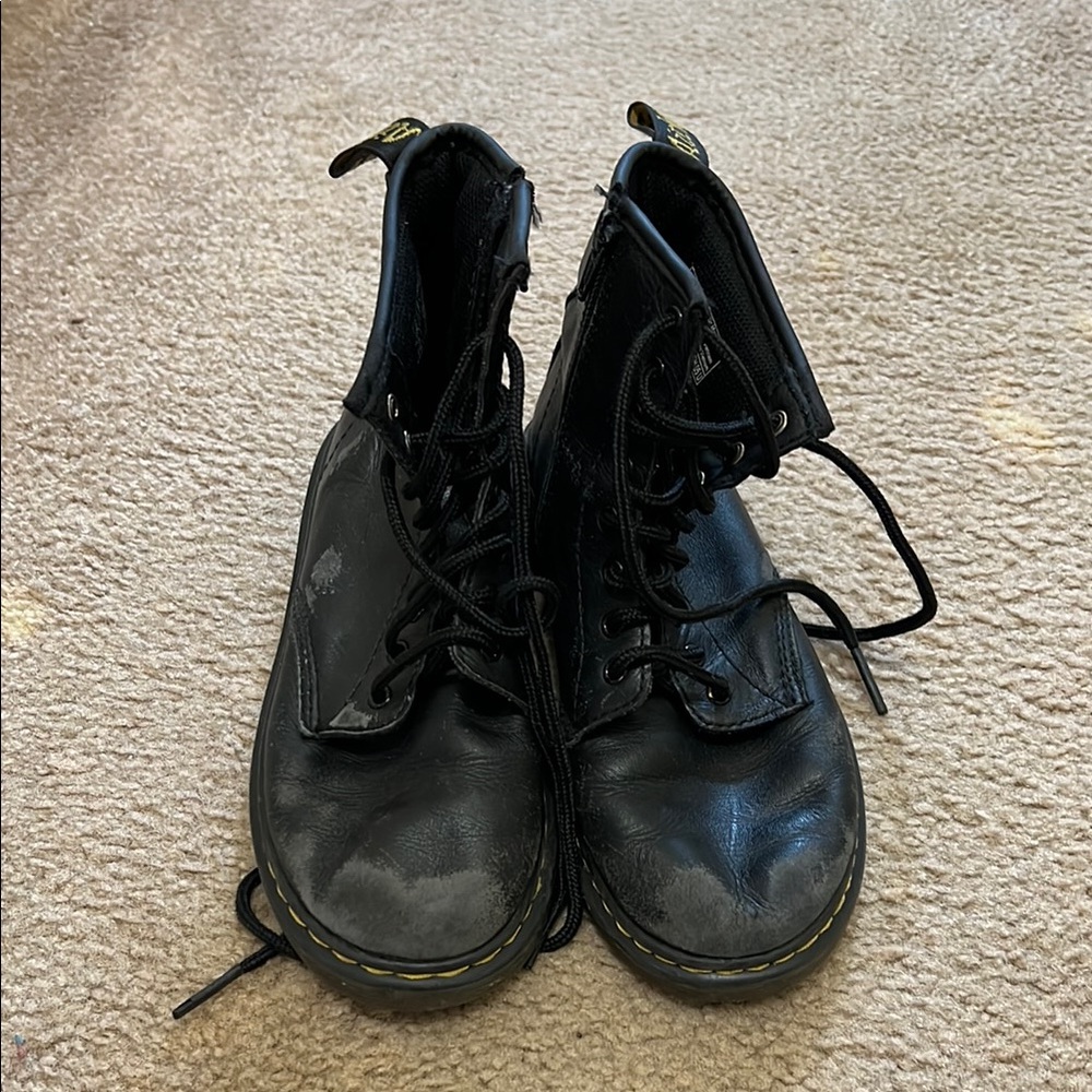 Size 3 big kid Doc. Well loved